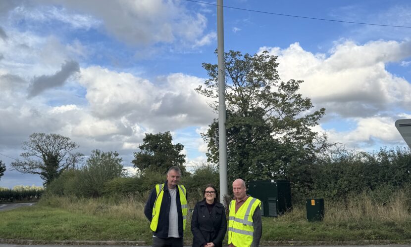 Church Eaton celebrates stronger signal after years of poor coverage